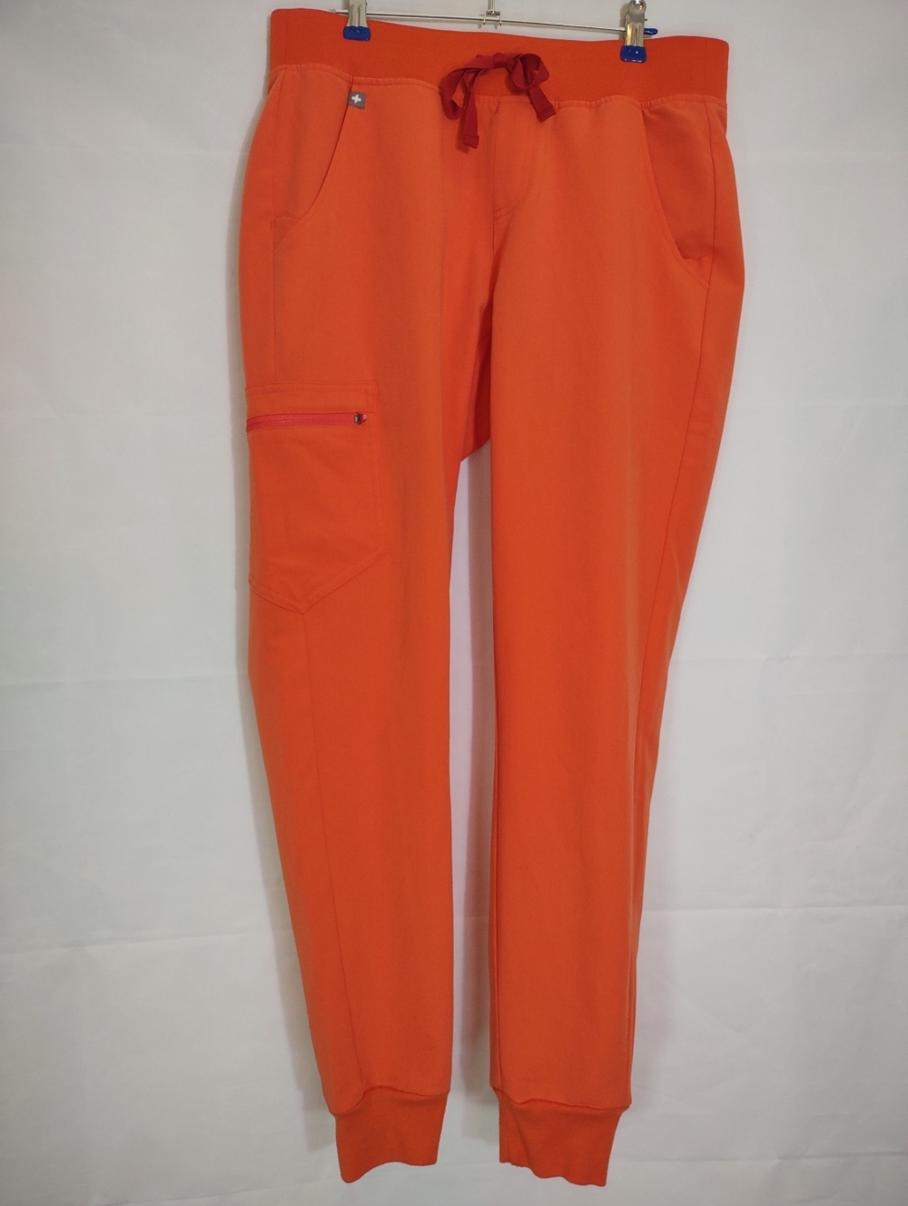 Figs Sunset Orange Zamora Jogger - Picture 2 of 4